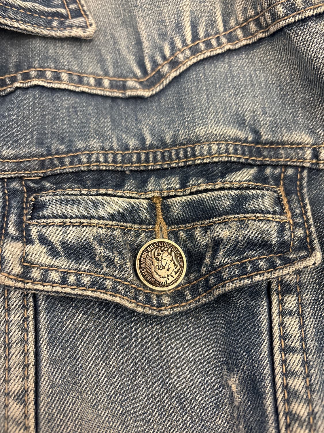 Diesel 1979년도 빈티지 데님 자켓 (자수 자켓) 상품이미지4