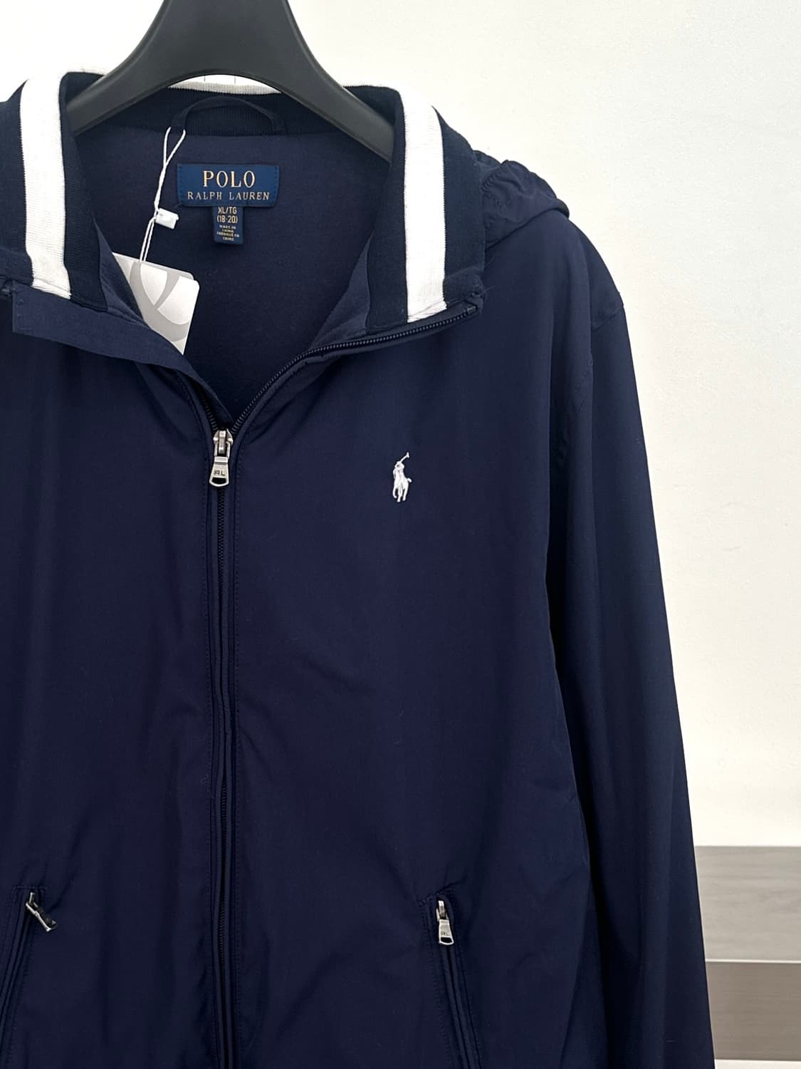 폴로 랄프로렌 네이비 배색 페리자켓  상품이미지6