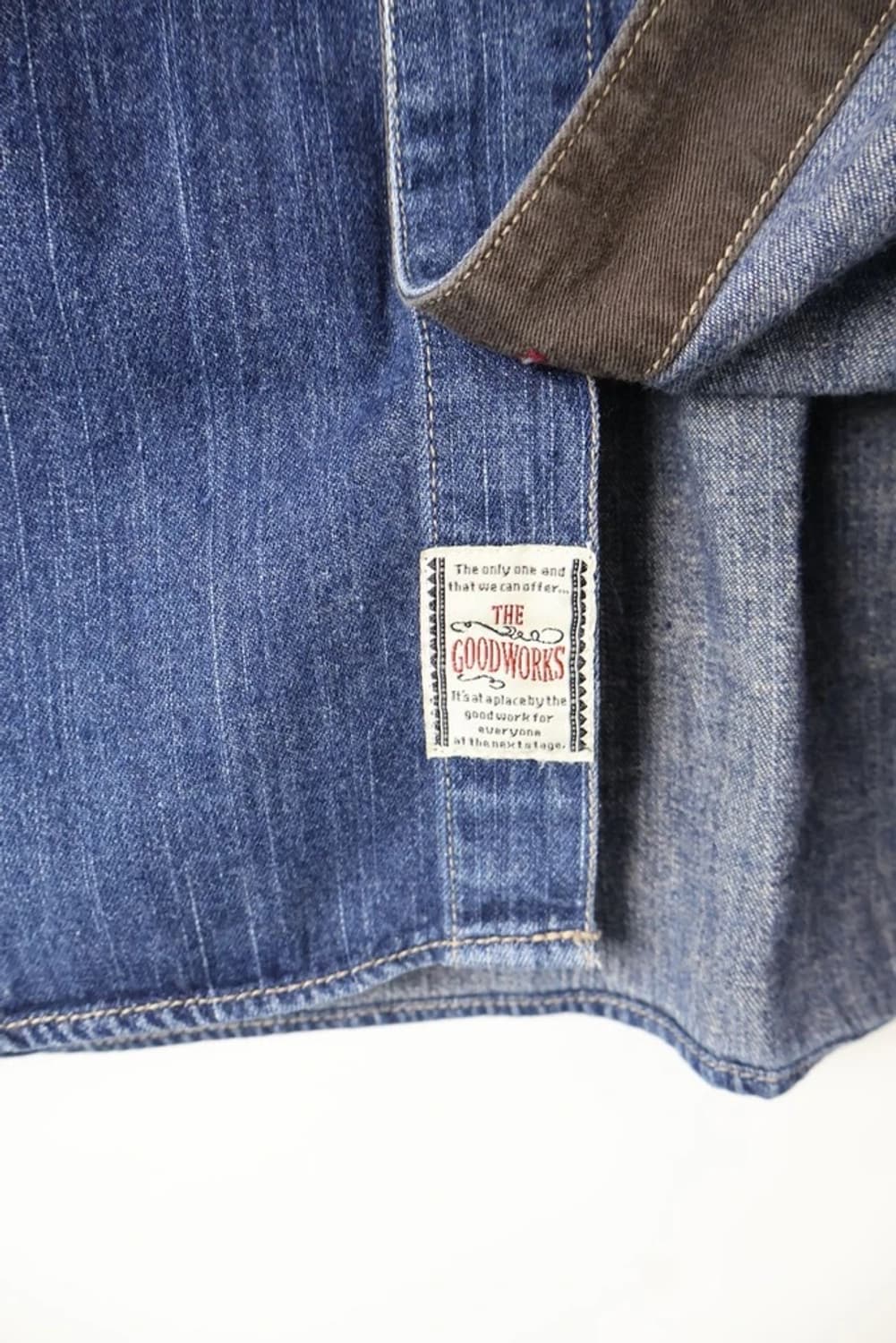 Deelish Denim Work Shirt Indigo 상품이미지7