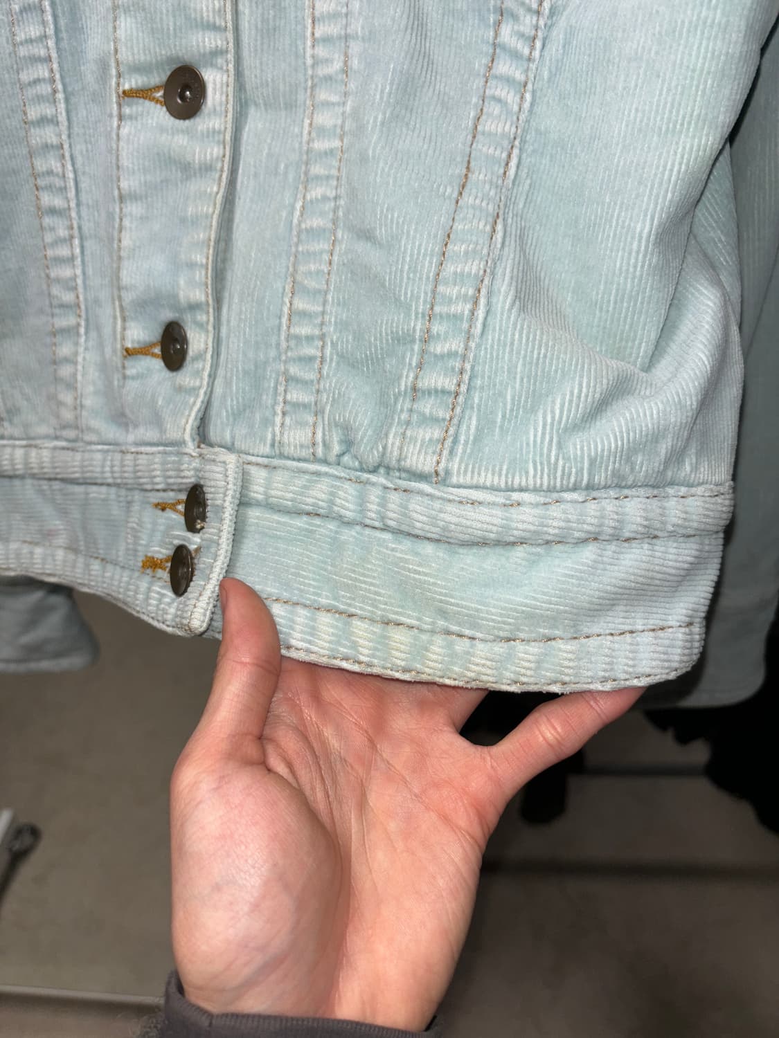 캘빈클라인 민트 셰르파 자켓  상품이미지5