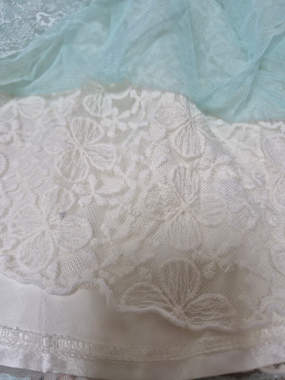 리즈리사 러블리 히메갸루 스커트 민트블루 상품이미지4