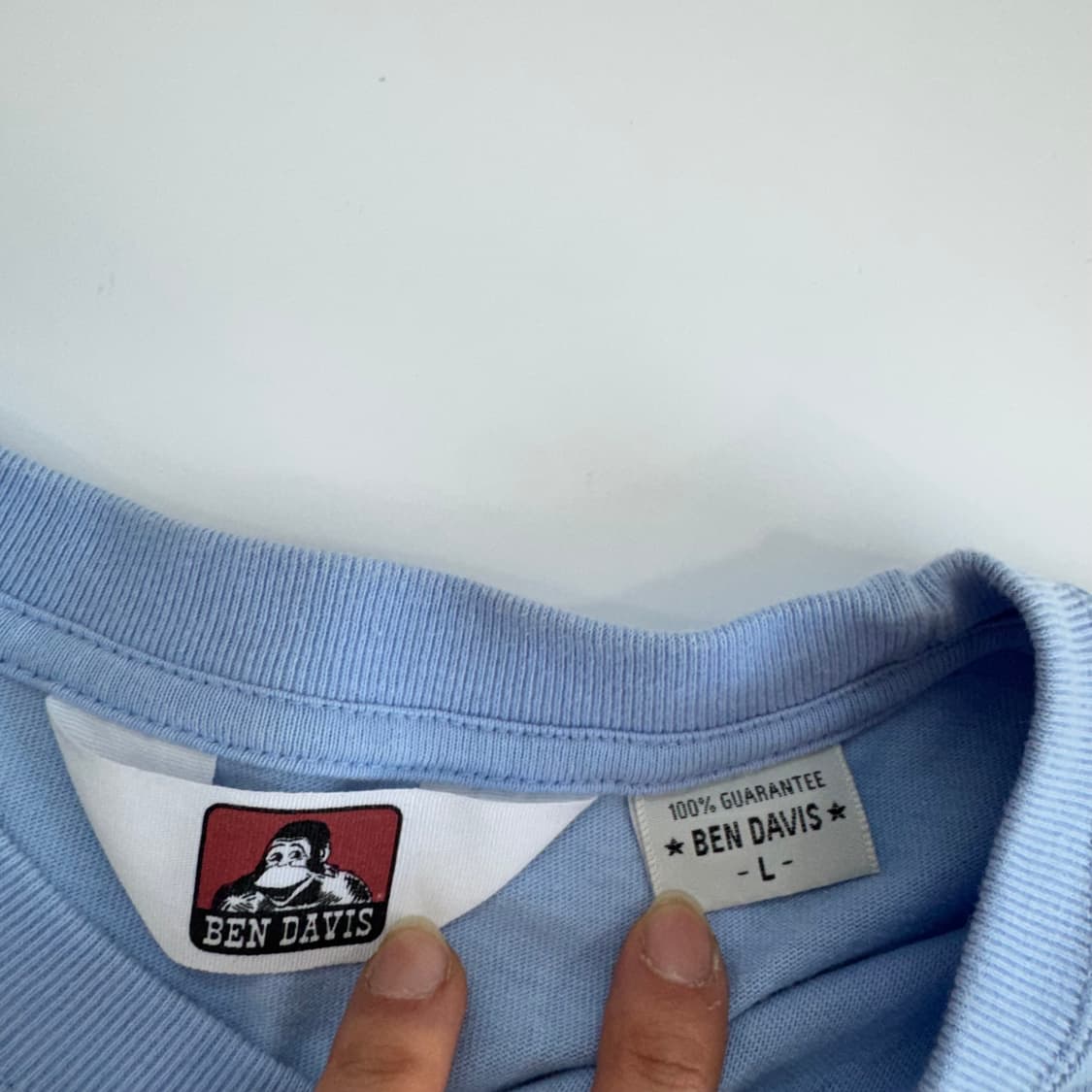 Ben Davis 벤데이비스 원포켓 블루 롱슬리브 상품이미지5