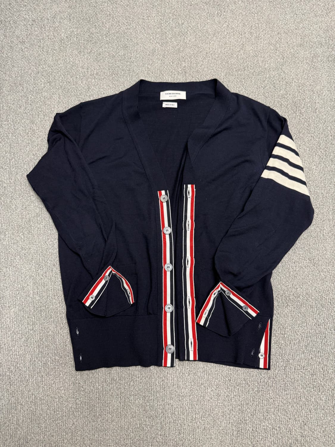 톰브라운 메리노 울 가디건(정품) 상품이미지1