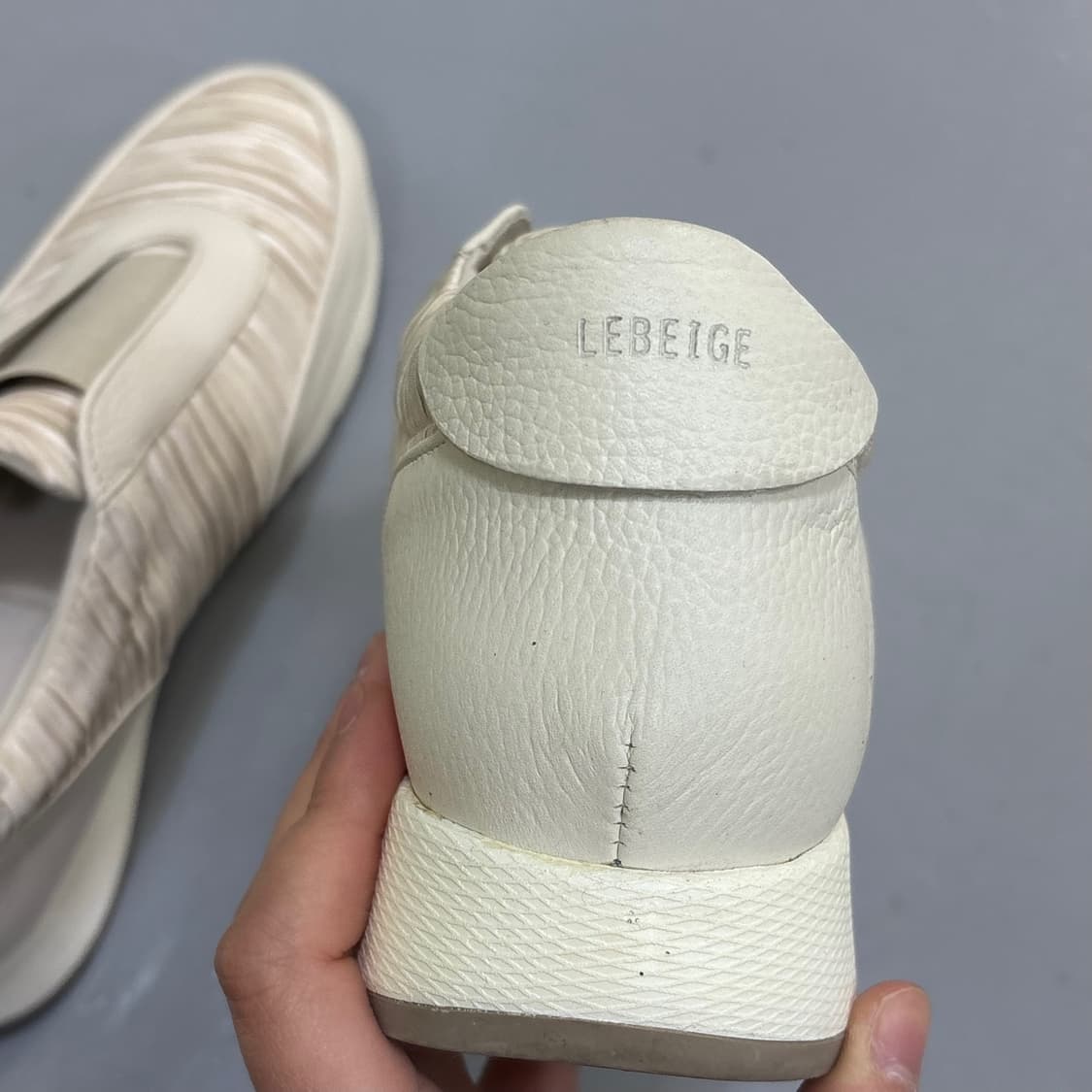 250 르베이지 슬립온 스니커즈 0407E2 상품이미지8