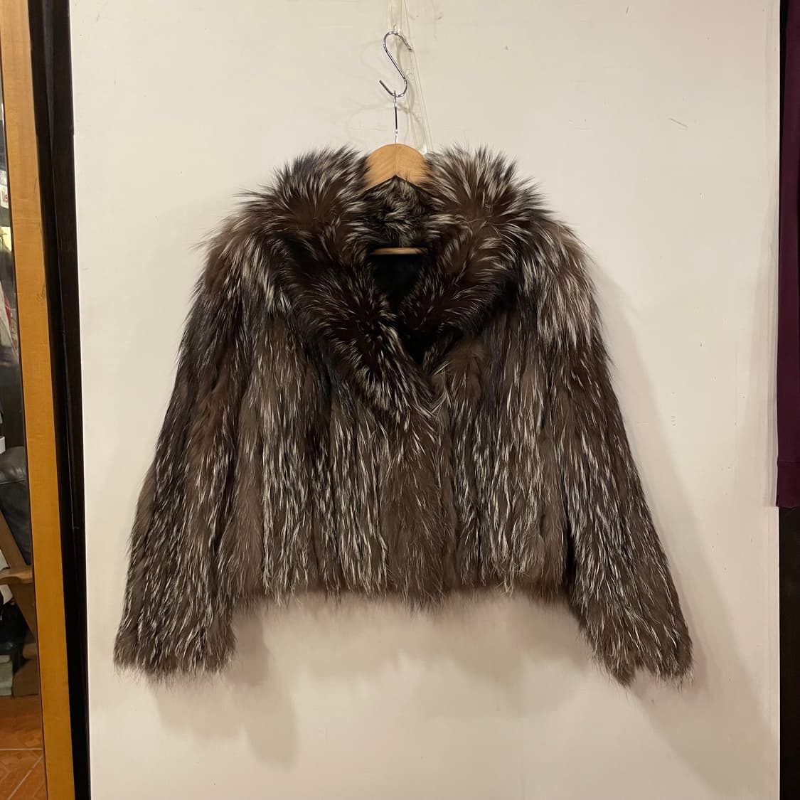 사가폭스 숏 퍼자켓 상품이미지1