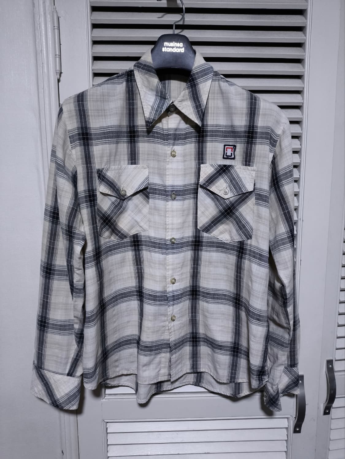 L 디스퀘어드 레트로 체크셔츠 상품이미지2