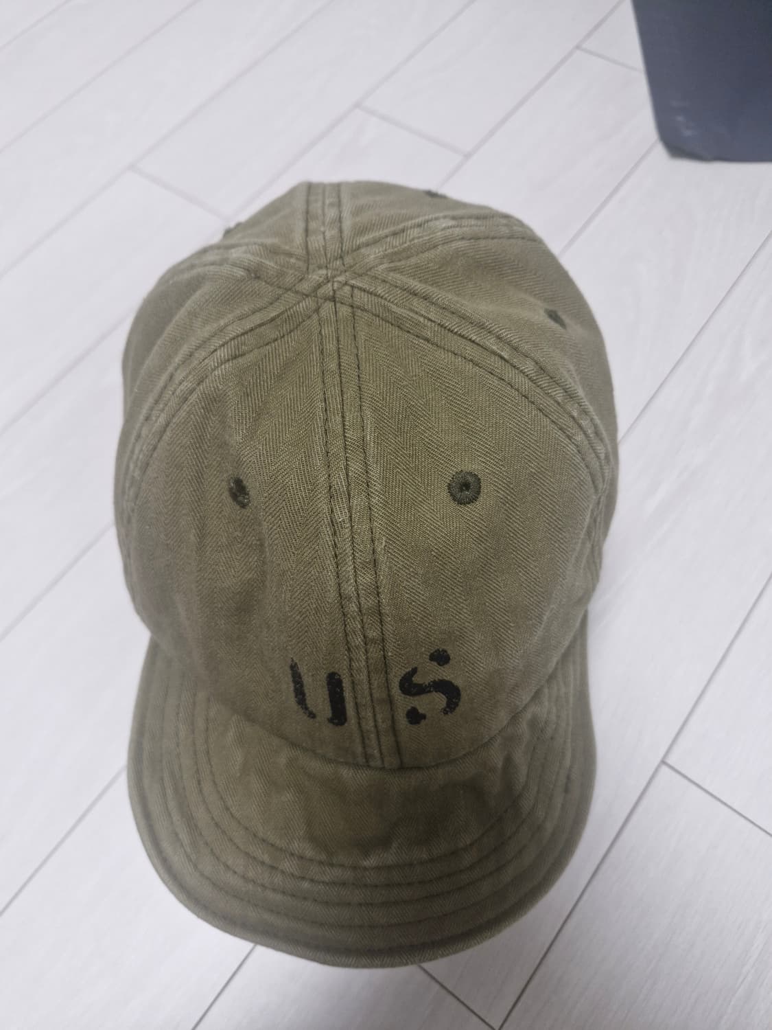 US 빈티지 볼캡 올리브 상품이미지1