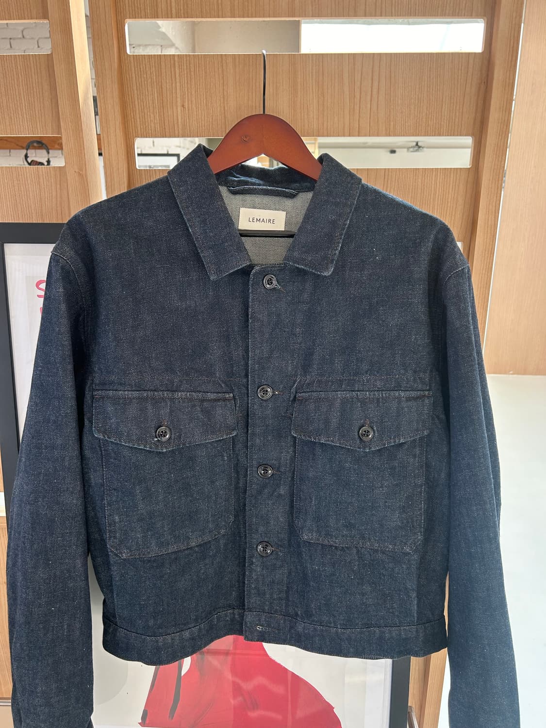 르메르 인디고 트러커 자켓 상품이미지1