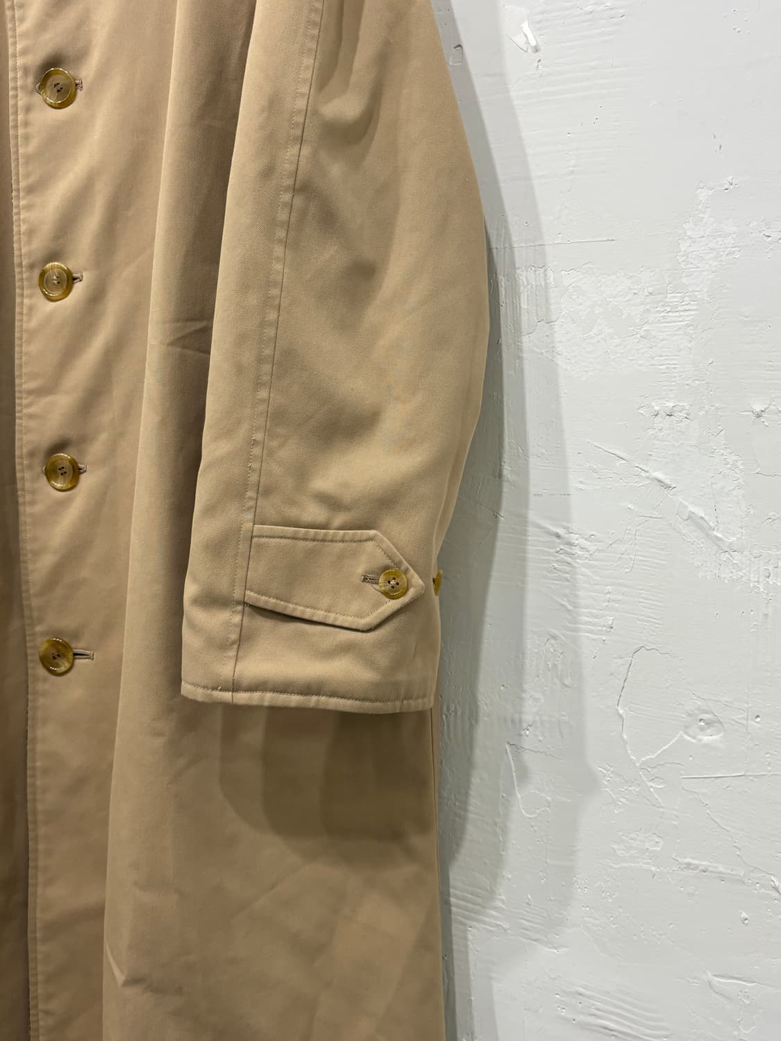 Burberry 버버리 베이지 리버시블 개버딘 건클럽 트렌치코트 상품이미지8