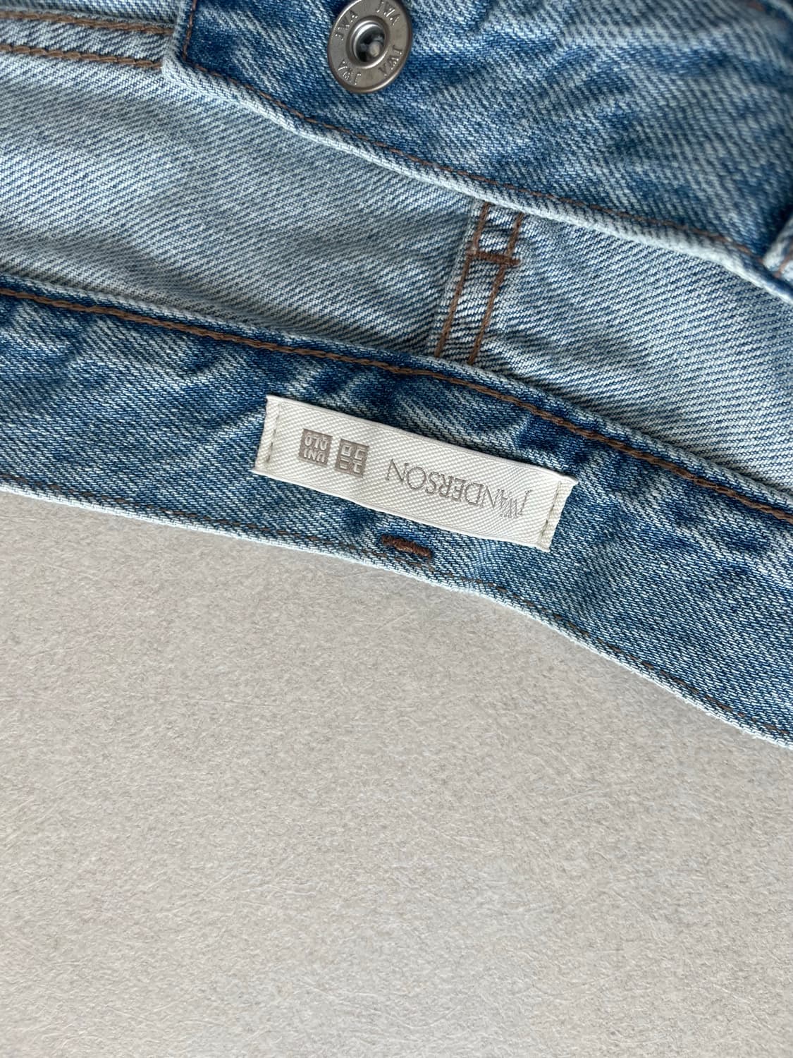 유니클로 jwa 스트레이트데님 475600 상품이미지2