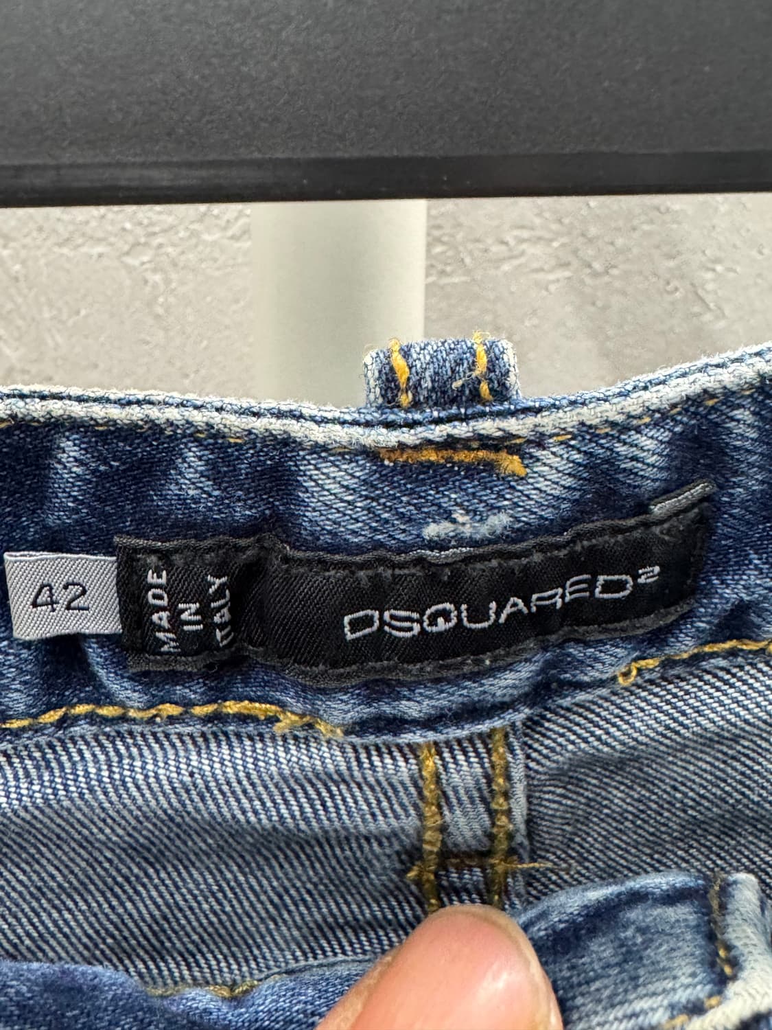 디스퀘어드2 데님 반바지 청바지 숏팬츠 28 상품이미지4