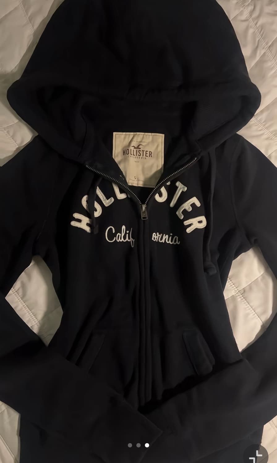 홀리스터 딱붙핏 후드집업 상품이미지1