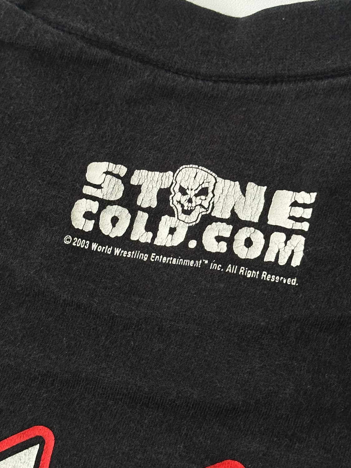 00’s Wwe Stone cold skull tee 상품이미지5