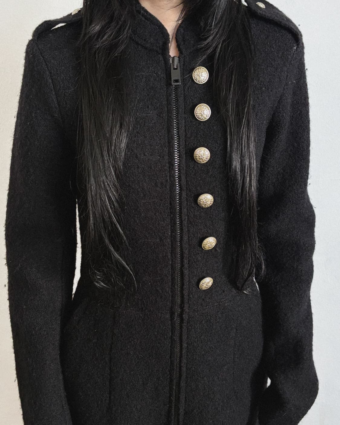 디젤 써머울 나폴레옹 롱코트 상품이미지3