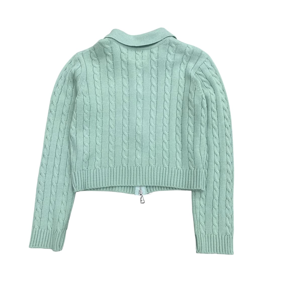 Vintage Vivienne Westwood 꽈배기 니트 집업 가디건 상품이미지2