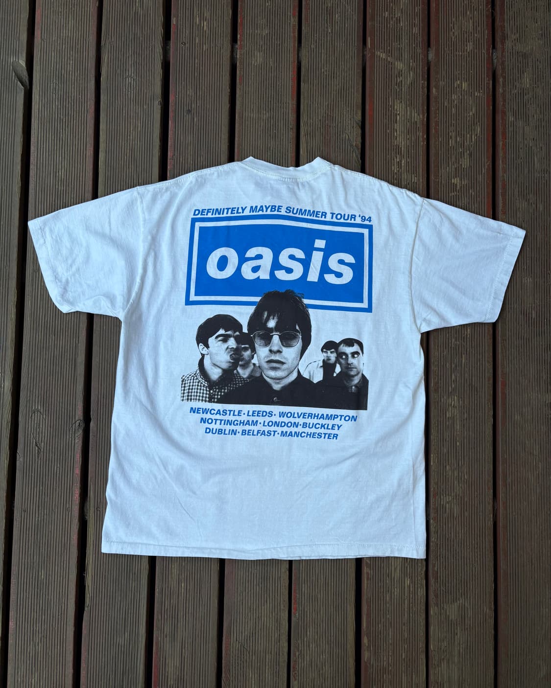 오아시스 투어 반팔 티셔츠 상품이미지3