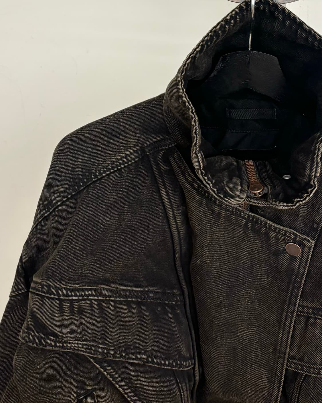 로레나 사라비아 에이치앤엠 데님 유틸리티 자켓 상품이미지3