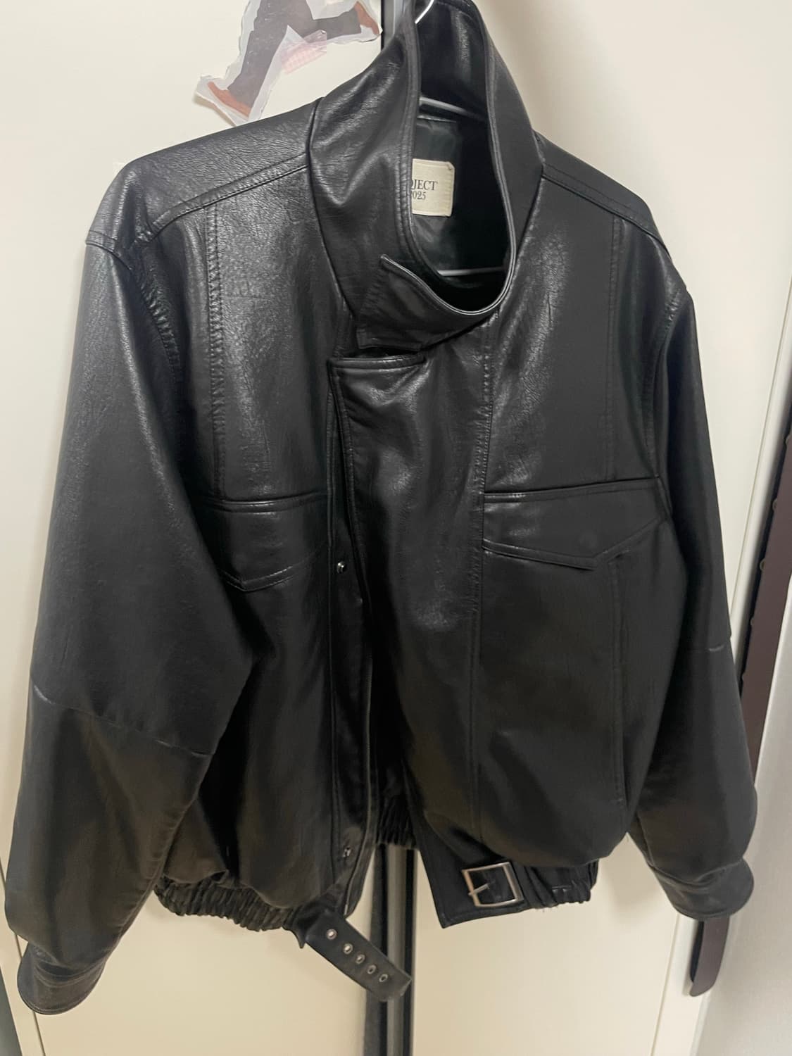 플리즈프로젝트 PLZPROJECT 레더자켓 상품이미지1