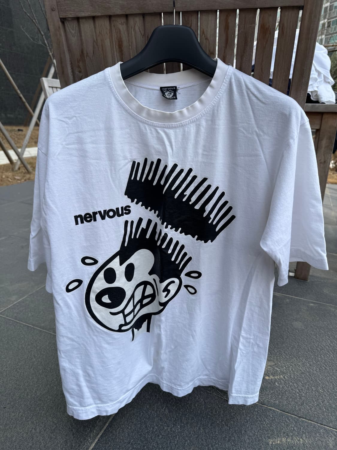 90s 너버스레코즈 티셔츠 상품이미지1