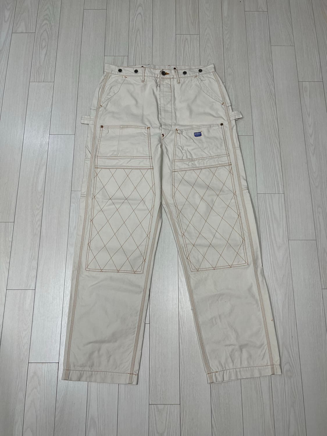 캐피탈 씬 캔버스 럼버 팬츠 키나리 5size 상품이미지1