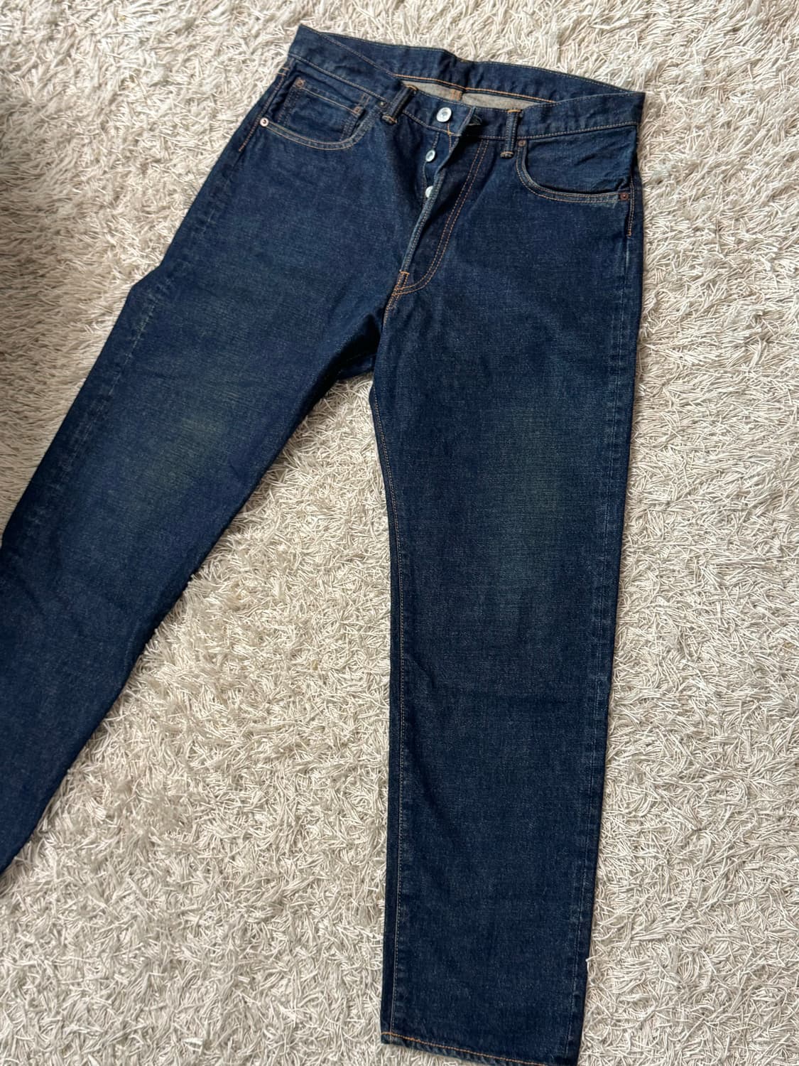 [A.presse] 아프레쎄 Washed Denim pants E 상품이미지1