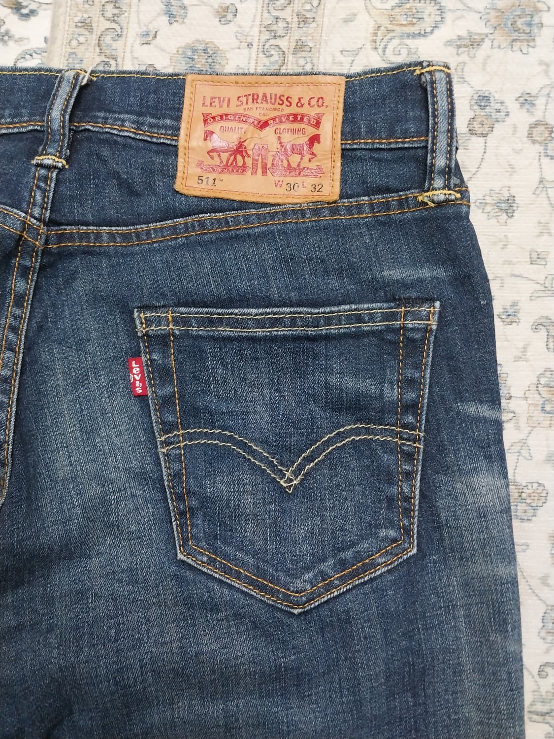 리바이스 511  데님팬츠   30/32 상품이미지3