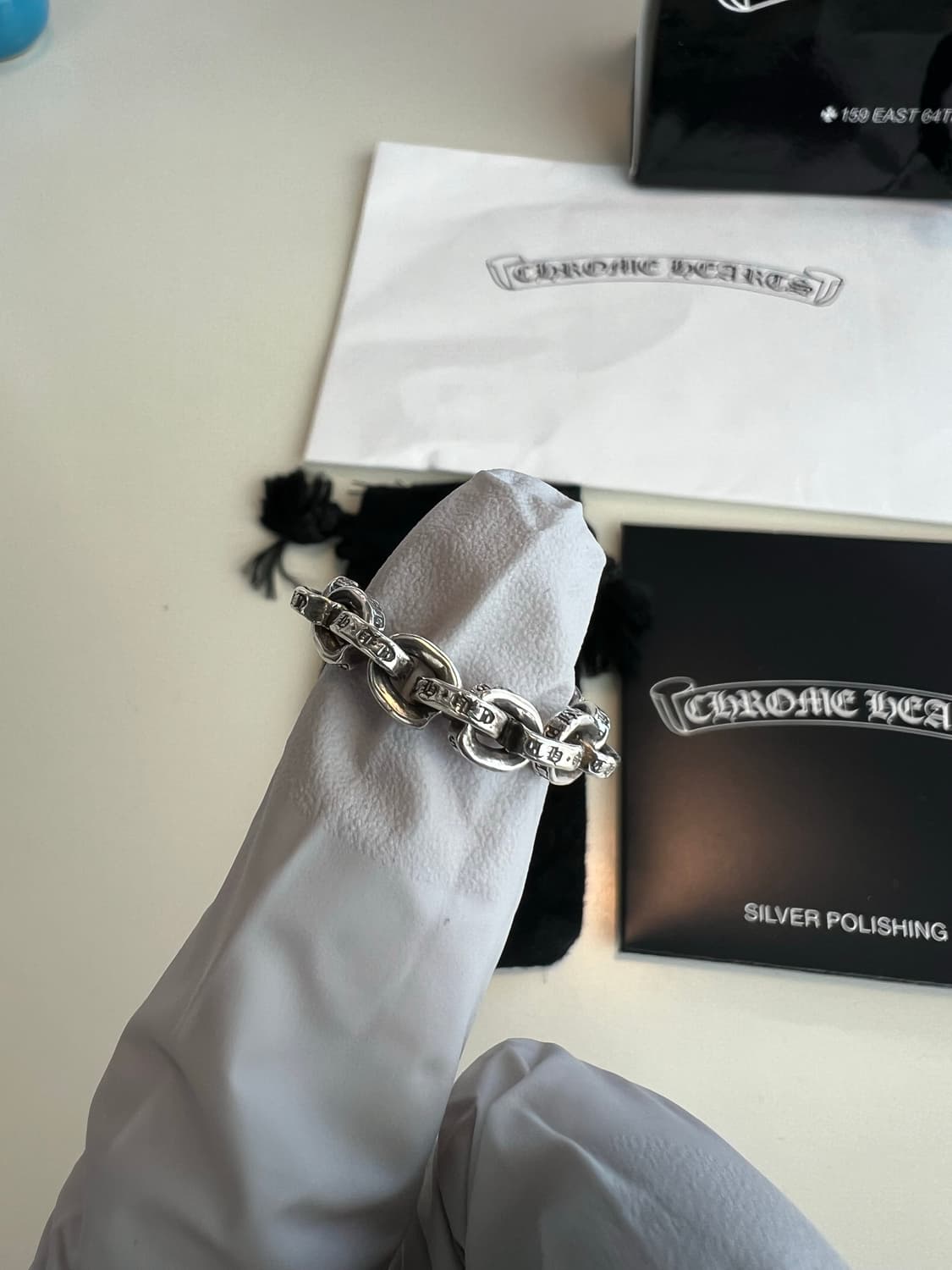 [20링크] 크롬하츠 페이퍼체인링 상품이미지2