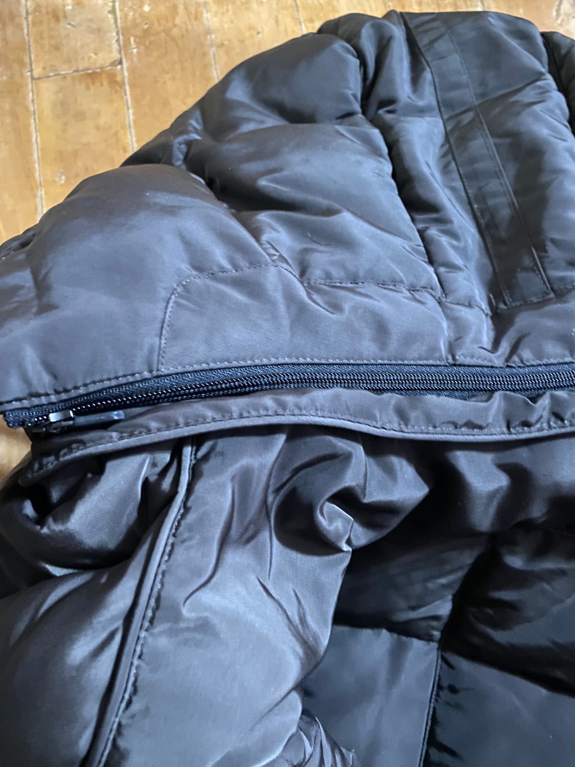 킨록앤더슨 다크 브라운 다운 패딩 110 (105추천) 상품이미지8