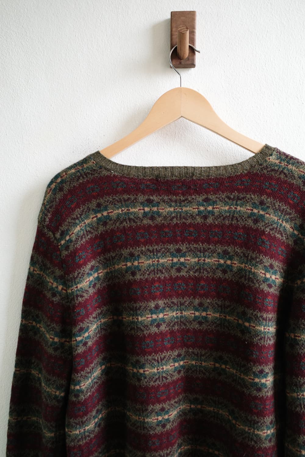 폴로 페어아일 브이넥 니트  상품이미지4