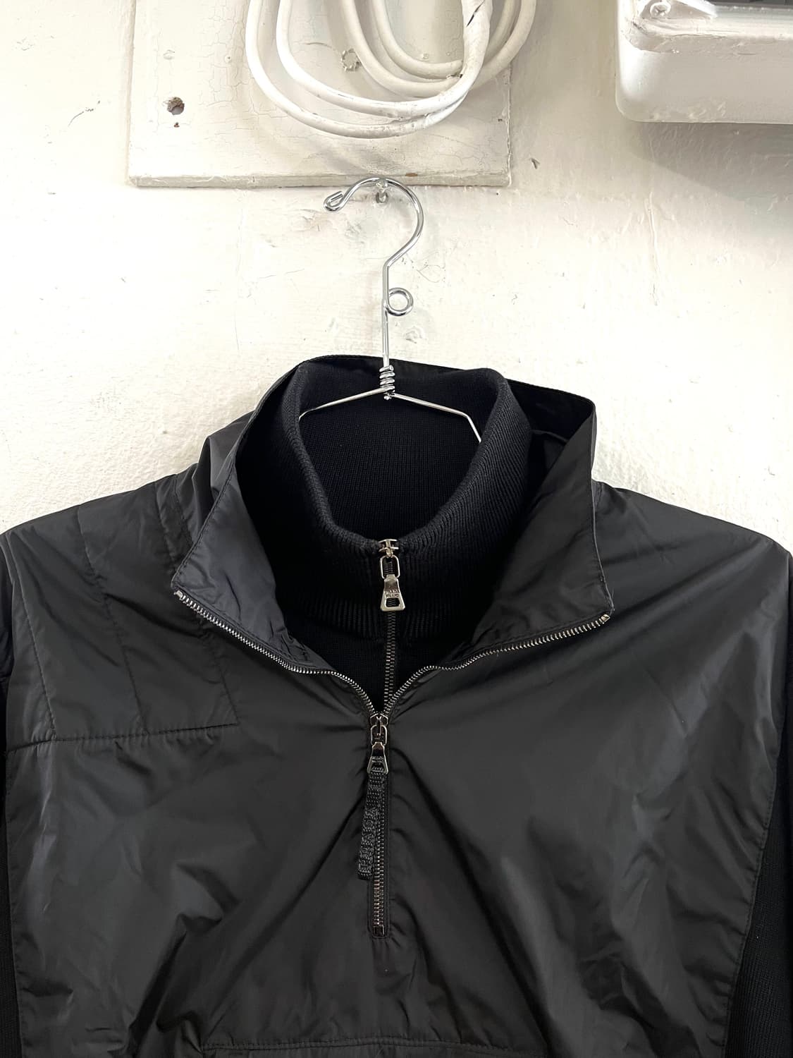 프라다 스포츠 2010AW 아카이브 유틸리티 울 니트 하프 집업 자켓 상품이미지3