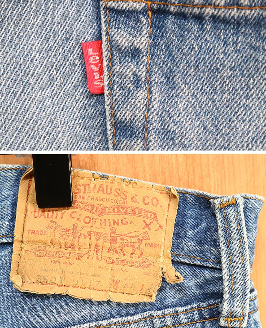 
미국산80s levis 3 501-0117 셀비지 빈티지 빅사이즈 상품이미지6