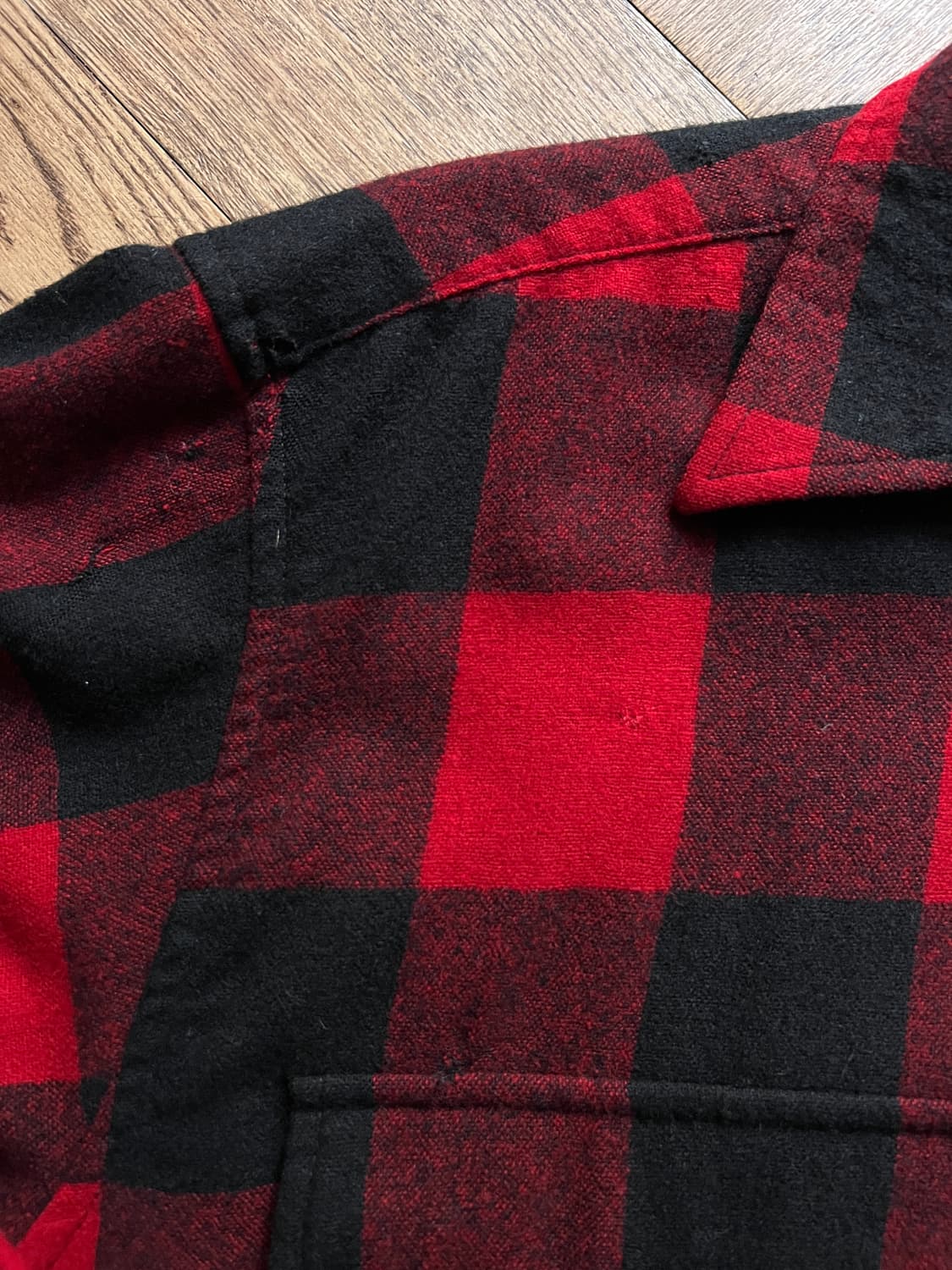 [M]펜들턴 USA 버팔로 체크 퓨어 버진 울 셔츠 상품이미지3