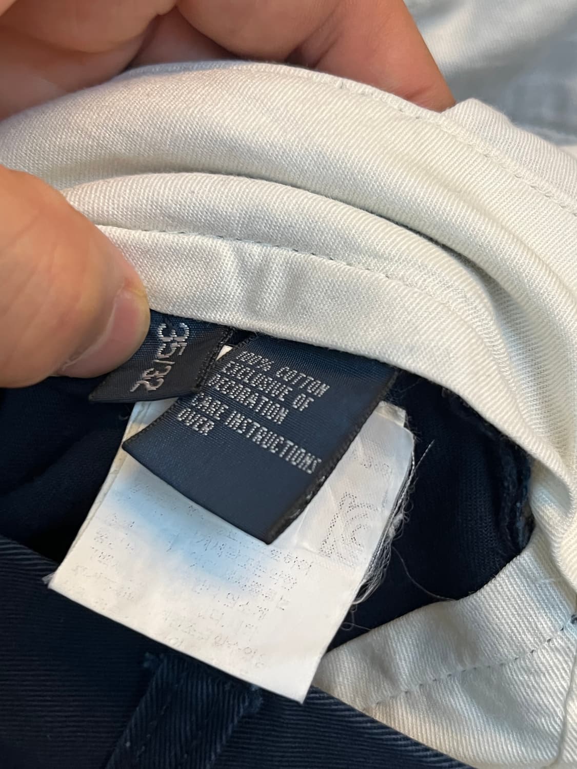 Polo Ralph Lauren 네이비 치노팬츠 W35 상품이미지5