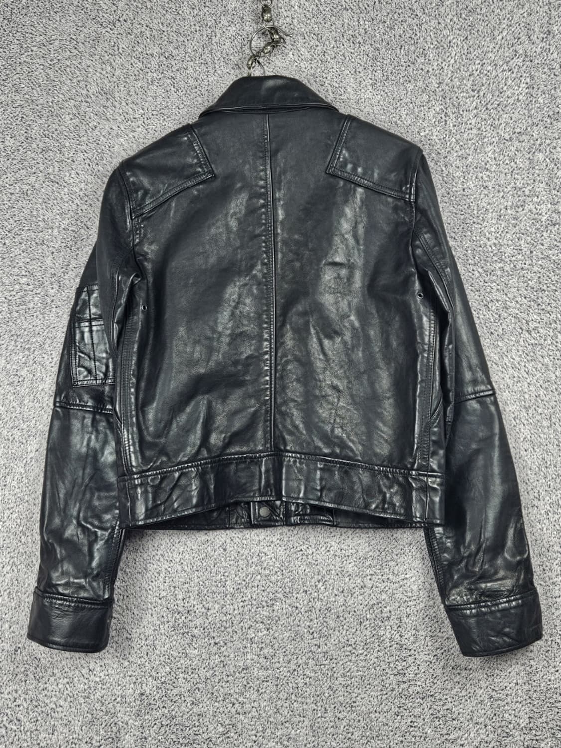 폴로랄프로렌 송아지가죽 모터라이딩 자켓 ( S ) / 10482 상품이미지3