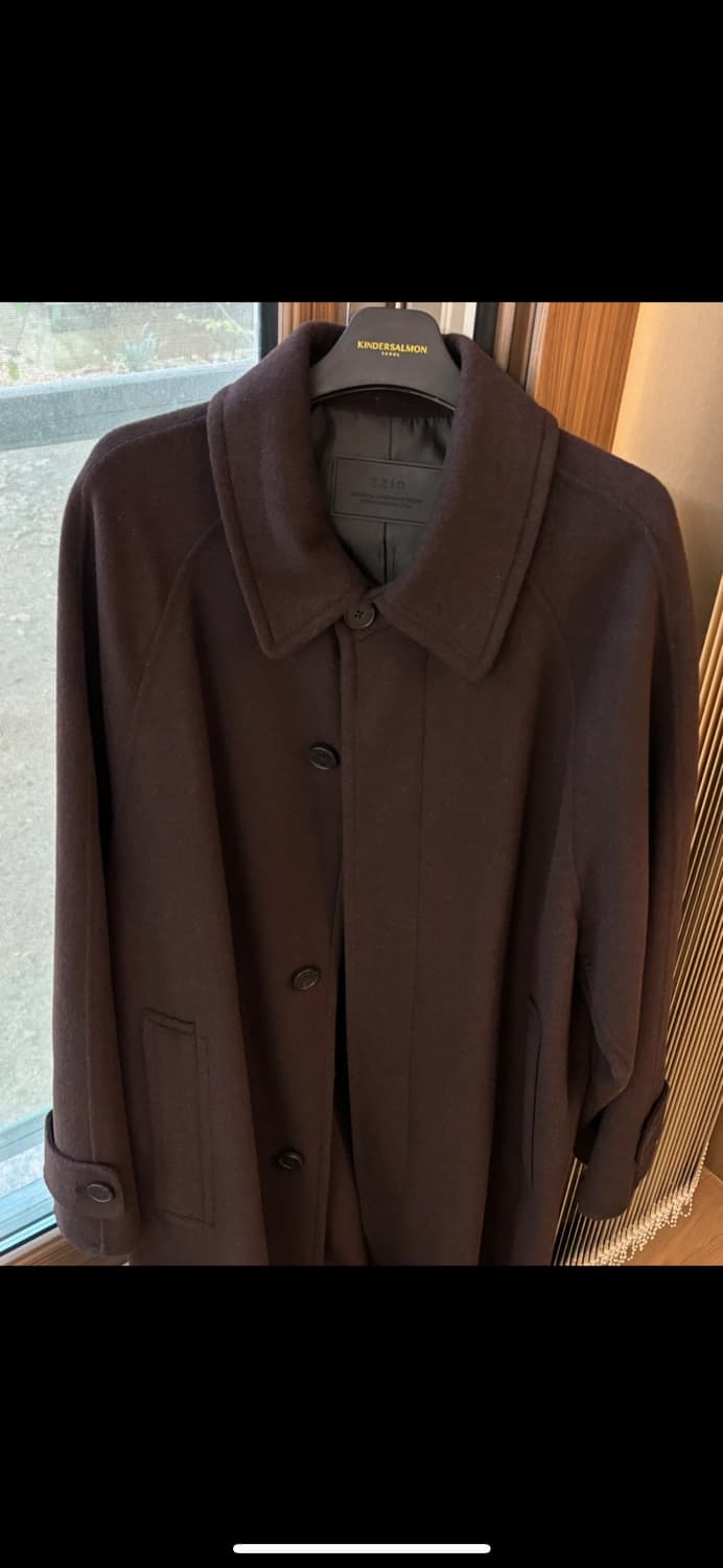 이지오 핸드메이드 캐시미어 블렌드 발마칸 코트 상품이미지3