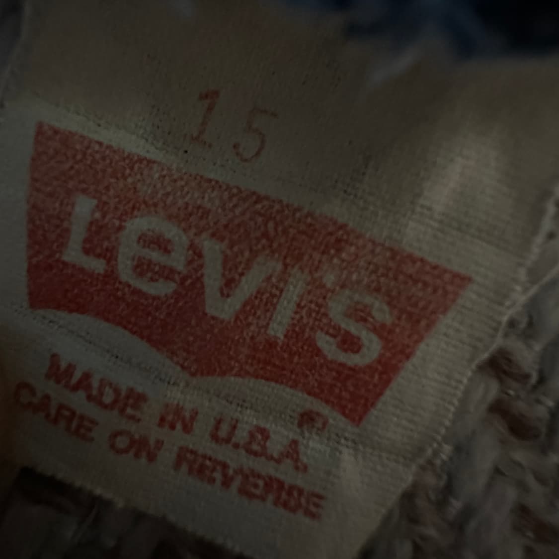 LEVI'S 505 80's usa made vintage jeans 상품이미지4