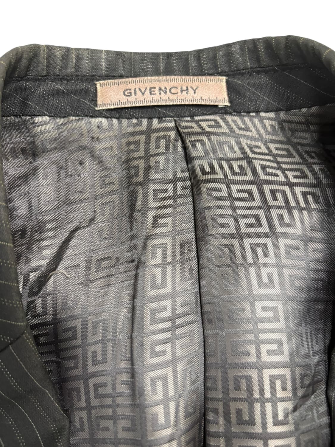 지방시 스트라이프 블랙 자켓 상품이미지6