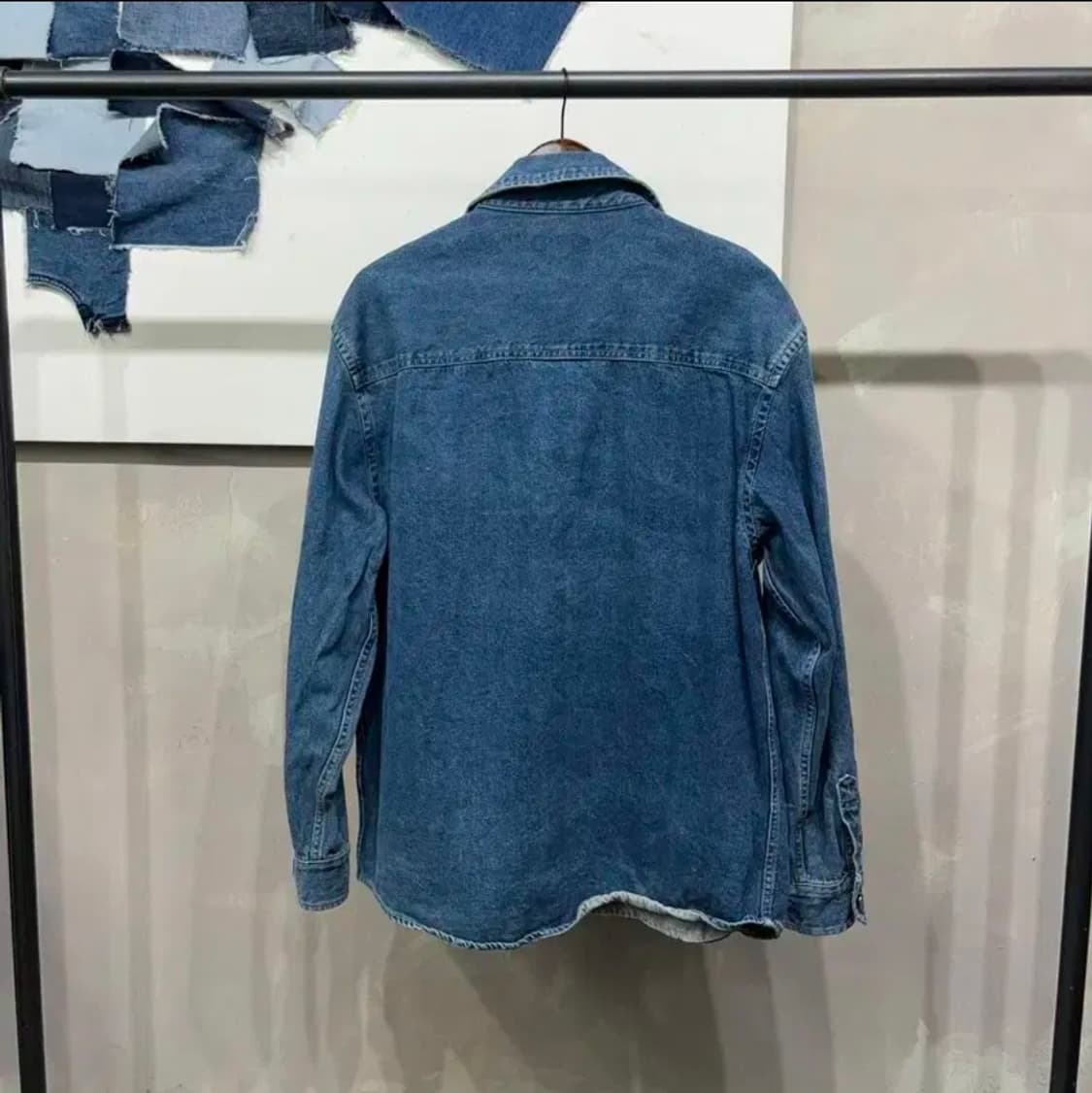 지오다노 데님 셔츠 자켓 L 폴로  상품이미지3