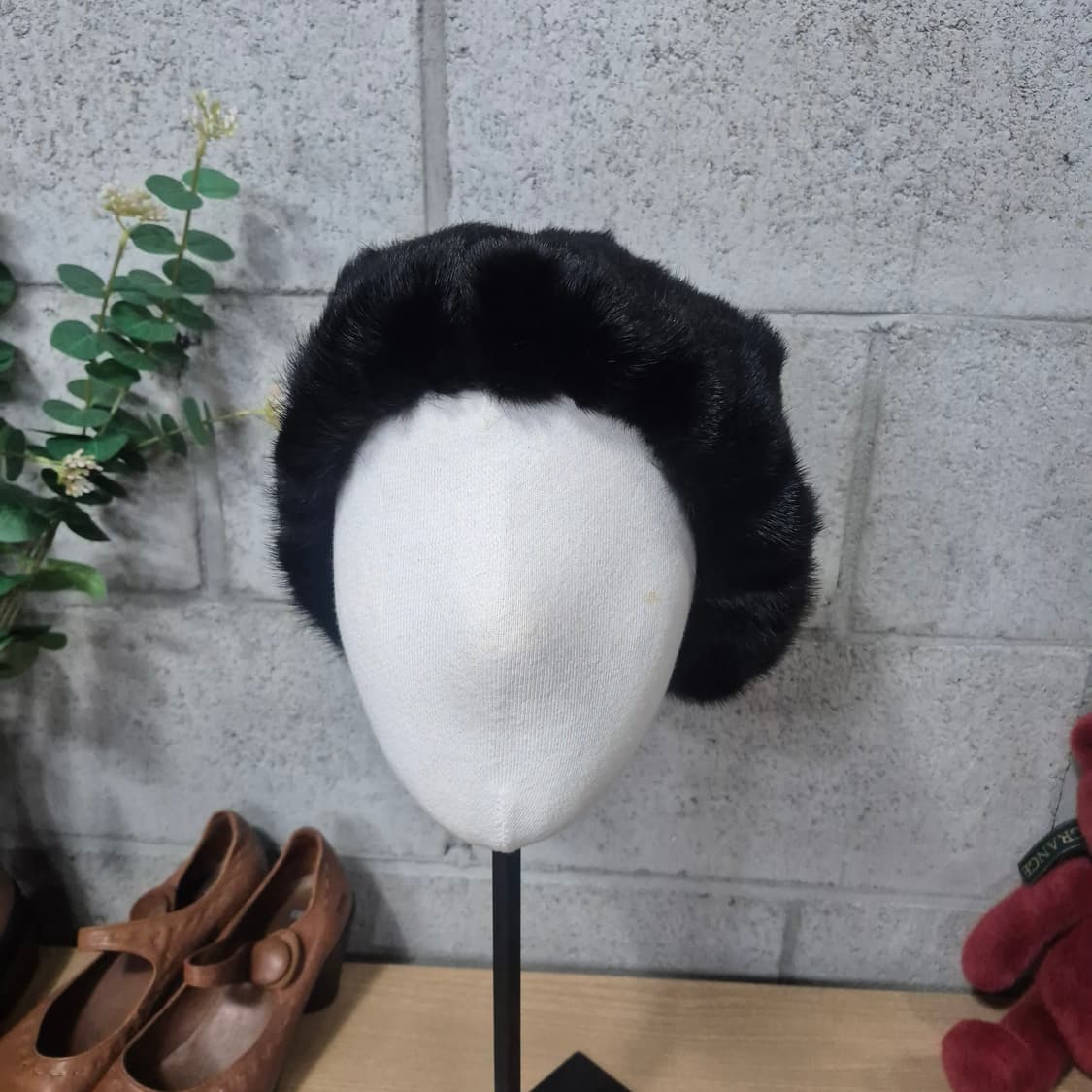 천연 밍크 베레모 상품이미지3