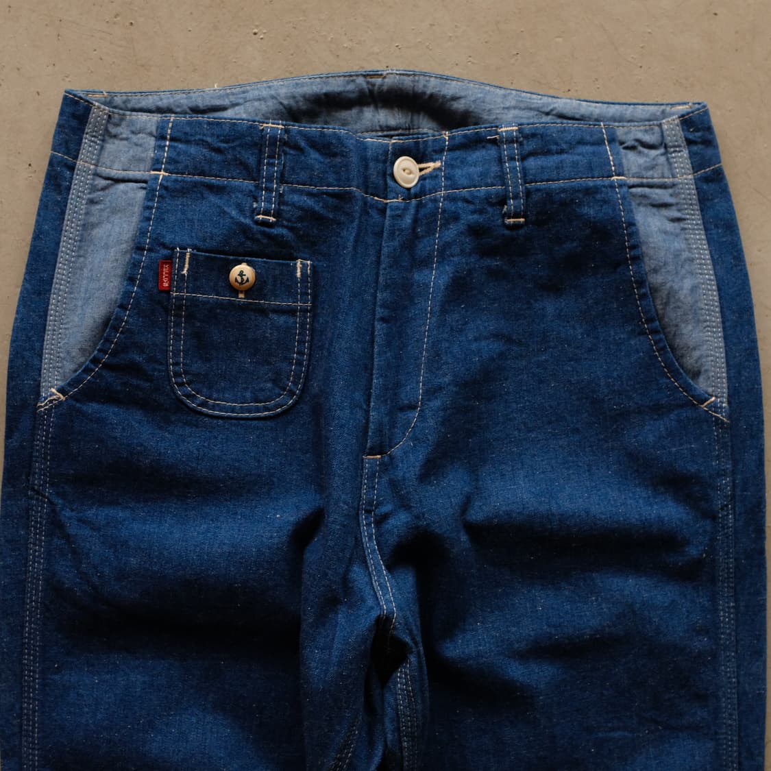 Made In JAPAN Bingoya Knee Patch Denim 상품이미지3