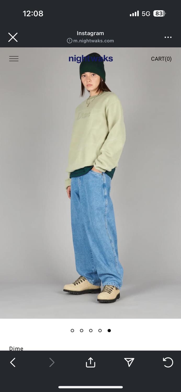 Dime 맨투맨 상품이미지2