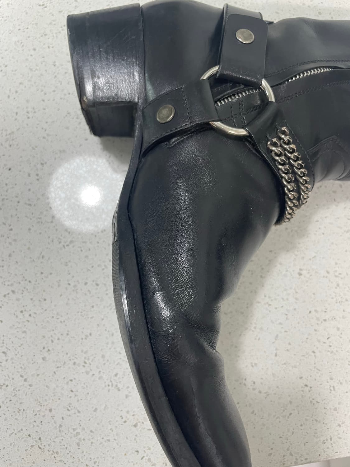 생로랑 체인모터사이클 하네스부츠 상품이미지8