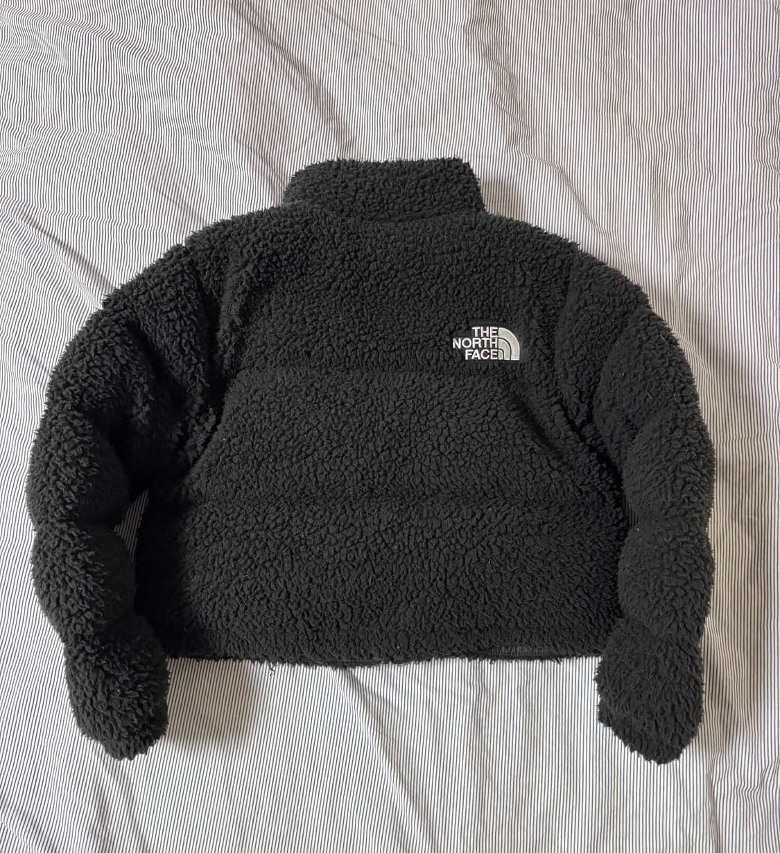 (W) 노스페이스 쉐르파 뽀글이 눕시 자켓 블랙 상품이미지3