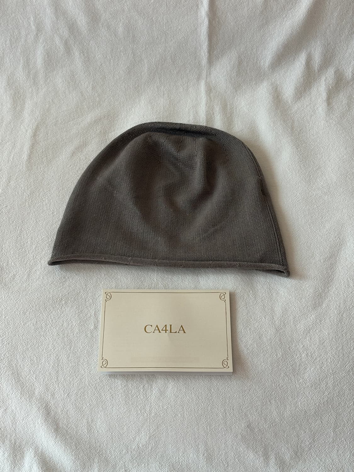 CA4LA SILK BEANIE 상품이미지2