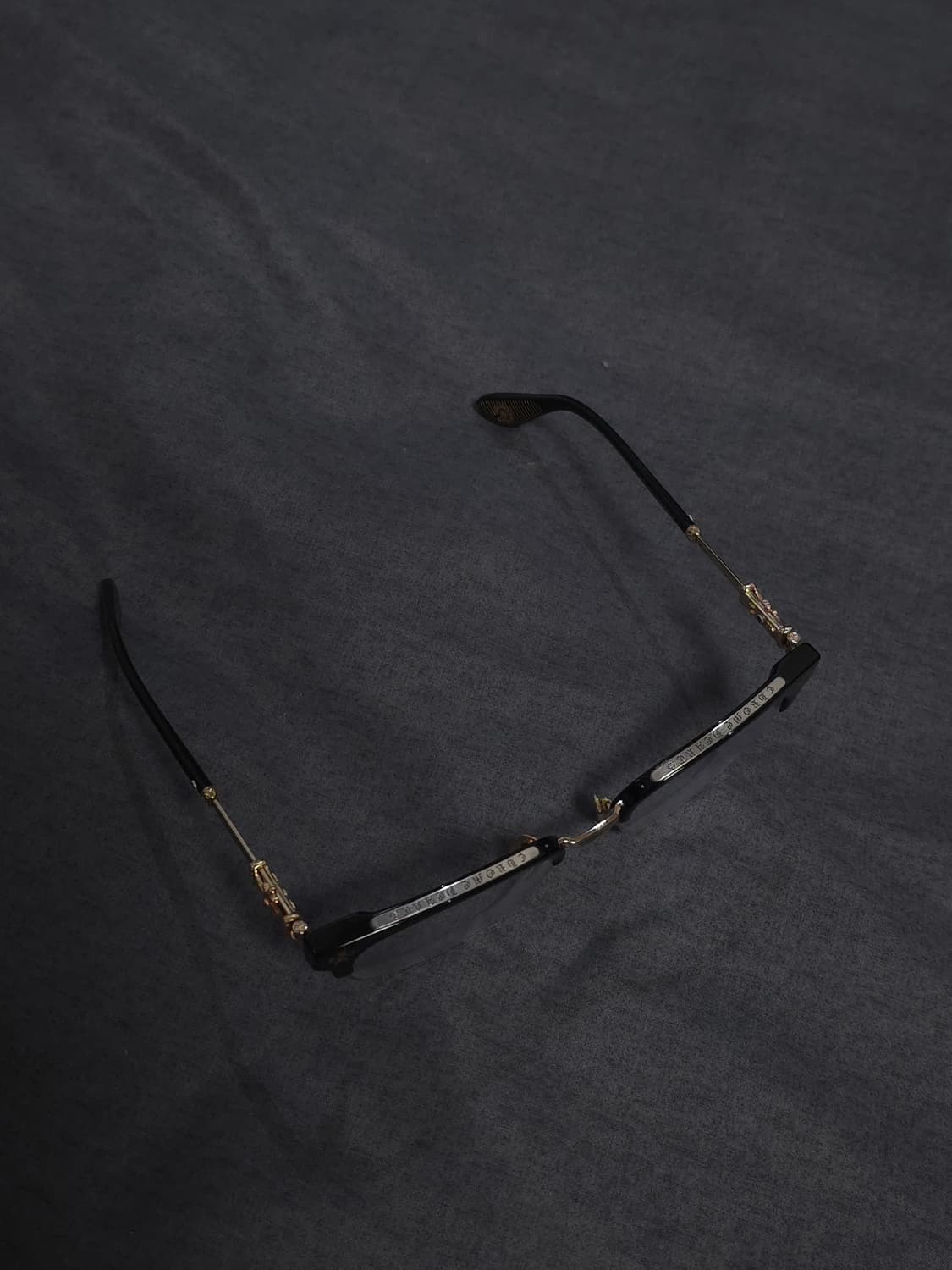 [OS] 크롬하츠 보넨노이슈어2 안경 골드 블랙 상품이미지5