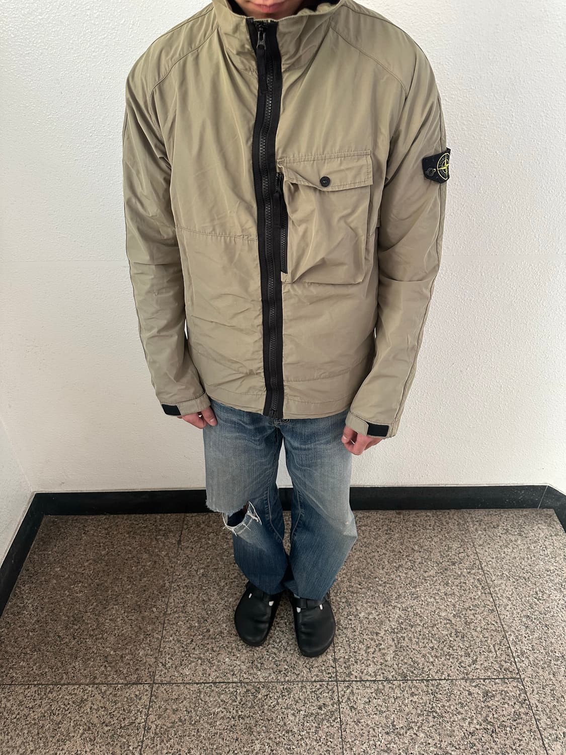 스톤아일랜드 마이크로랩스 자켓 L(100-105) 상품이미지1