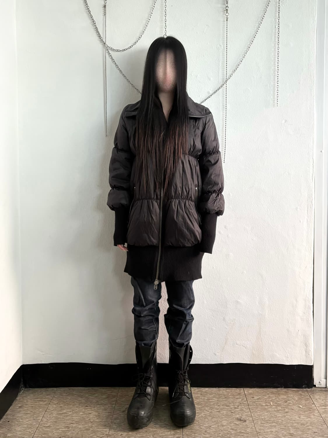 아디다스 스텔라매카트니 하이넥 패딩 상품이미지2