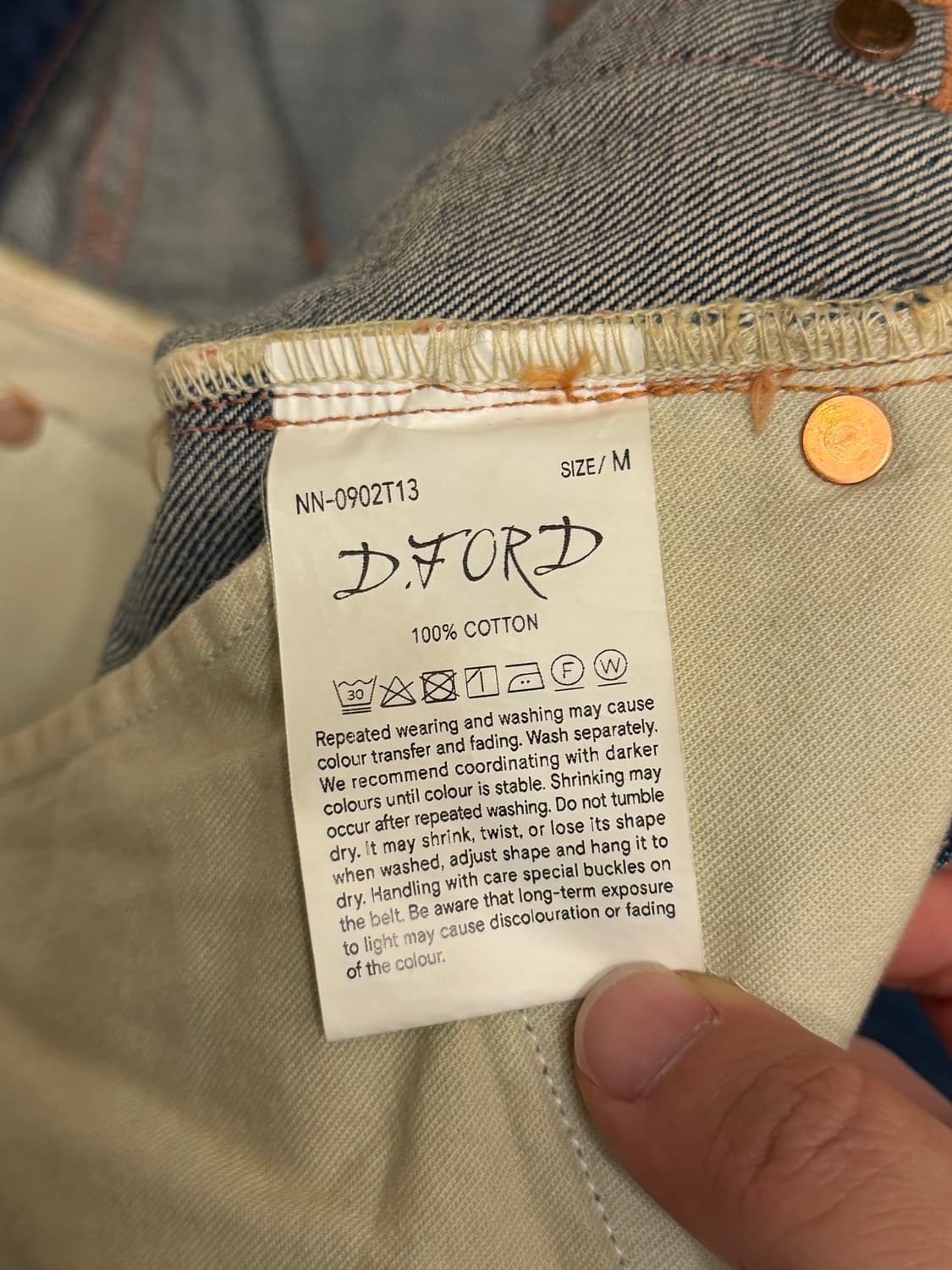 Niceness D.ford  데님 상품이미지3