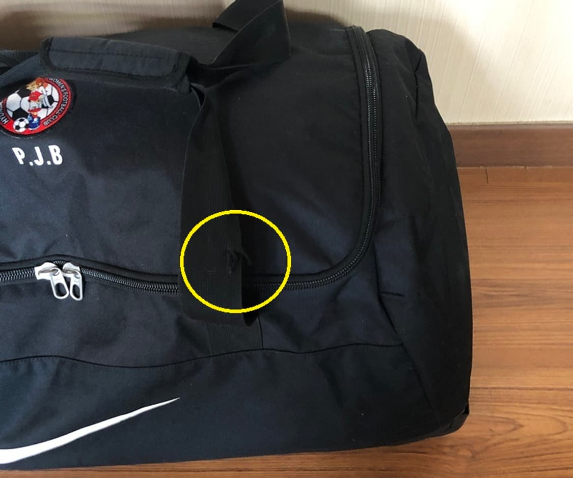 WK리그 나이키 인천 현대제철 레드엔젤스 선수사용 대형원정가방/휠백캐리어 상품이미지9