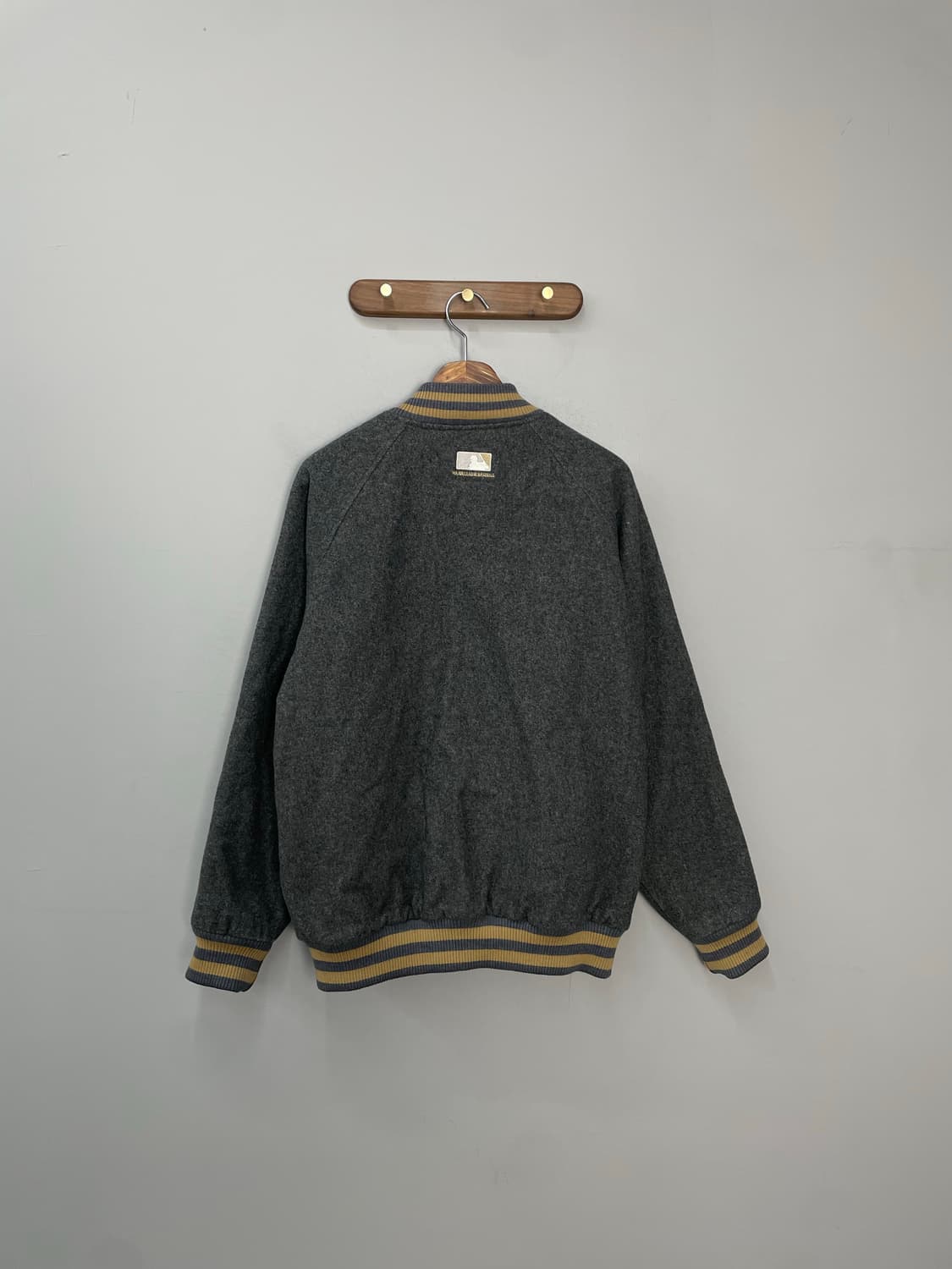 MLB 뉴욕 양키스 그레이 바시티 자켓 H1664 상품이미지4